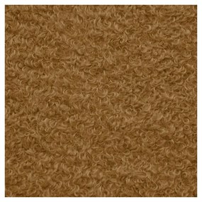 Кафяв пуф от букле Softbox MooG – SLOWDOWN