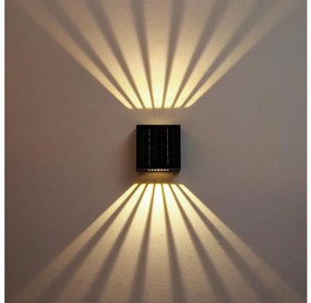 Brilagi - LED Соларен аплик BLOCK LED/2W/3,7V IP44