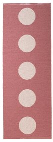 Светлочервена пътека за открито и закрито 70x200 cm Vera Pop Blush – Pappelina