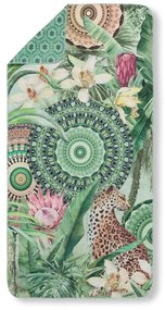 Зелена бързосъхнеща плажна кърпа 50x100 cm - HIP