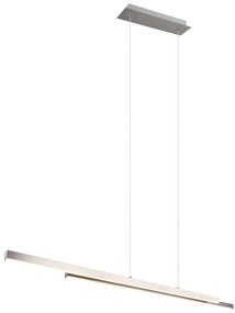 LED висящо осветително тяло сребристо Odio – Trio