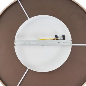 Модерна таванна лампа бежов плат вкл. LED 3-степенно димиране - Bredow