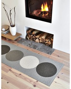 Сив и кремав килим за открито и закрито 70x140 cm Otto Clay – Pappelina