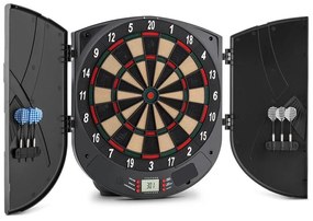 KLARFIT Dartor, мишена за стрелички, мек връх, 26 игри, звук
