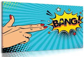 Картина на платно – С поп арт мотив – BANG!