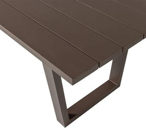 Метална градинска маса за хранене 87x240 cm Bear – WOOOD