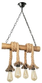 Brilagi - Пендел KOS 4xE27/60W/230V бук