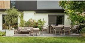 Градински стол метален в естествен цвят Kalimera – Bizzotto