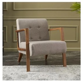 Кремаво кресло DELI