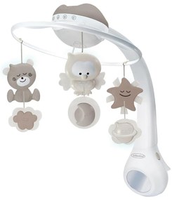 Infantino - Музикален въртележка 3в1 с 3xAAA батерии, кафяв