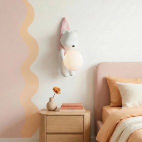 СТЕНЕН АПЛИК МЕЧЕ С РИЗА G168-1W PINK
