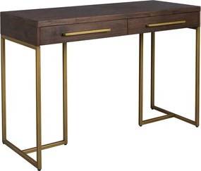 Конзолна маса декор от акация в тъмно естествен цвят 45x120 cm Class – Dutchbone