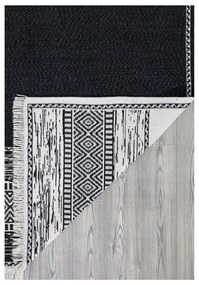 Черно-бял памучен килим , 60 x 100 cm Duo - Oyo home