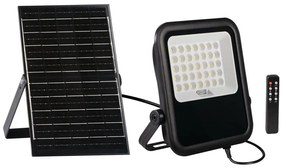 Kanlux 36607 - LED прожектор със соларен панел, сензор 15W/15000mAh IP65 +ДО