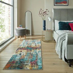 Ръчно изработена пътека 66x230 cm Spectrum Abstraction – Flair Rugs