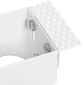 Комплект от 6 вградени прожектора бели GU10 50mm без рамка - Oneon