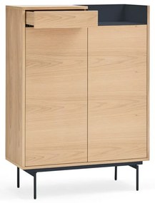 Светлокафяво-син шкаф Valley - Teulat