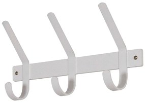Бяла метална стенна закачалка 40 cm Dexter – Spinder Design