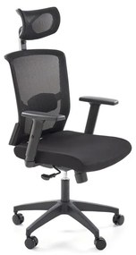 Черен офисен стол ZUNI