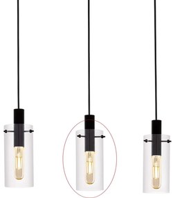 Eglo - Резервно стъкло за полилей MONTEFINO Ø 11 см