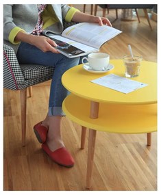 Тъмно сива масичка за кафе UFO, ⌀ 57 cm Ufo - Ragaba