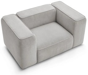 Светлосиво кресло Zephyr – Bobochic Paris