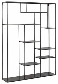 Черен двуетажен метален рафт Talara - Light &amp; Living