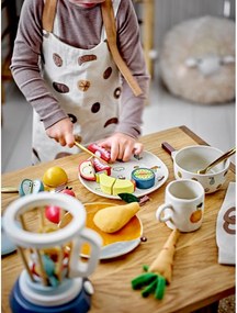 Глинен детски комплект за хранене 3 бр. Agnes – Bloomingville Mini