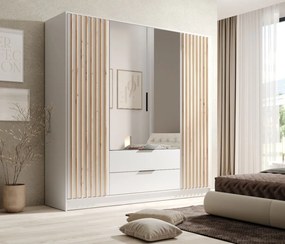 Гардероб Niriam 4-врати-Leuko