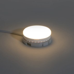Комплект от 5 GX53 димируеми до топло LED крушки 7W 750 lm 2700K-4000K
