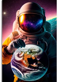 Картина на платно – Космонавт в неизвестна атмосфера