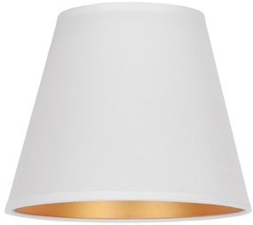 Duolla - Абажур за настолна лампа SOFIA XS E14 пр. 18,5 см бял