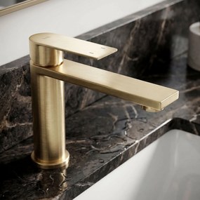 Смесител за баня Rea Hunter Brush Gold Low