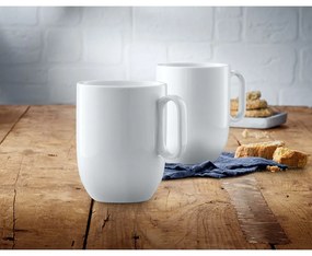 Бели порцеланови чаши в комплект от 2 броя 380 ml Barista - WMF