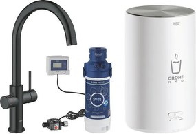 Стоящ смесител за кухня, GROHE Red Duo, Grohe, 30083KS1, и бойлер M - размер