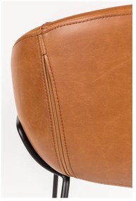 Комплект от 2 кафяви бар столове , височина на седалката 65 cm Feston - Zuiver