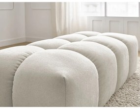 Бяла табуретка от прежда с примки от букле Everest – Bobochic Paris