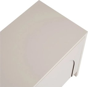 Кремава маса за телевизор 180x45x32 cm Aurelia – Kalune Design