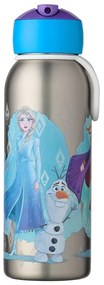 Детска бутилка от неръждаема стомана в сребрист цвят 350 ml Frozen 2 – Mepal
