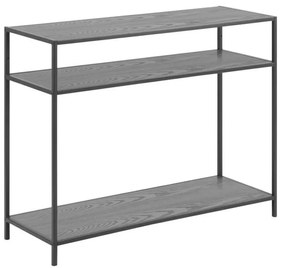 Черна конзолна маса 100x35 cm Seaford - Actona