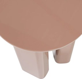 Гланцова кръгла странична масичка ø 40 cm Orivo – WOOOD