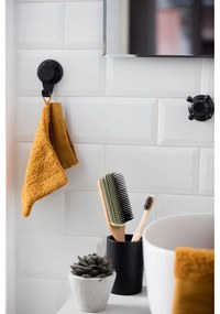 Комплект от 4 малки черни куки, ⌀ 5,4 cm Bestlock - Compactor