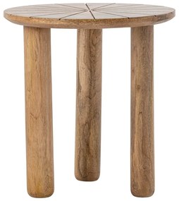 Кръгла странична масичка от масивно манго ø 40 cm Stella – Bloomingville