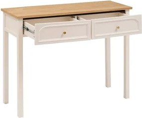 Конзолна маса с чекмеджета atmosphera Mohea, 100 cm, Слонова Кост