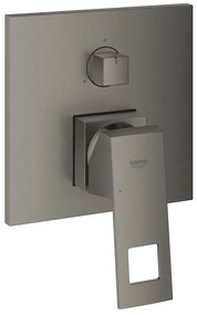 Външни части на смесител за баня за вграждане Grohe Eurocube-Anthracite Mat