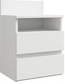 Нощно шкафче Juniper Plus-Бял
