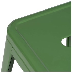 Зелени метални бар столове в комплект 2 бр. (височина на седалката 61 cm) – Ixia