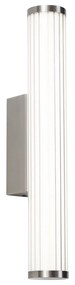 Ретро стенна лампа Gunmetal 40cm вкл. LED IP44 - Coco