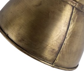 Смарт плафон бронз с дърво 18 см вкл. WiFi A60 - Mangoes