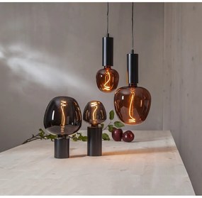 Топла LED декоративна крушка E27, 2 W Black Apple - Star Trading